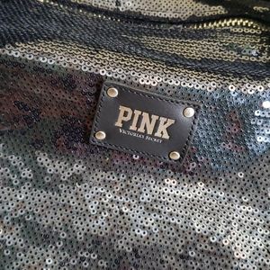 Brand New VS Pink Glitter Duffel Bag